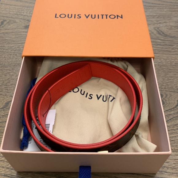 New in box reversible Louis Vuitton monogram belt - Picture 6 of 6